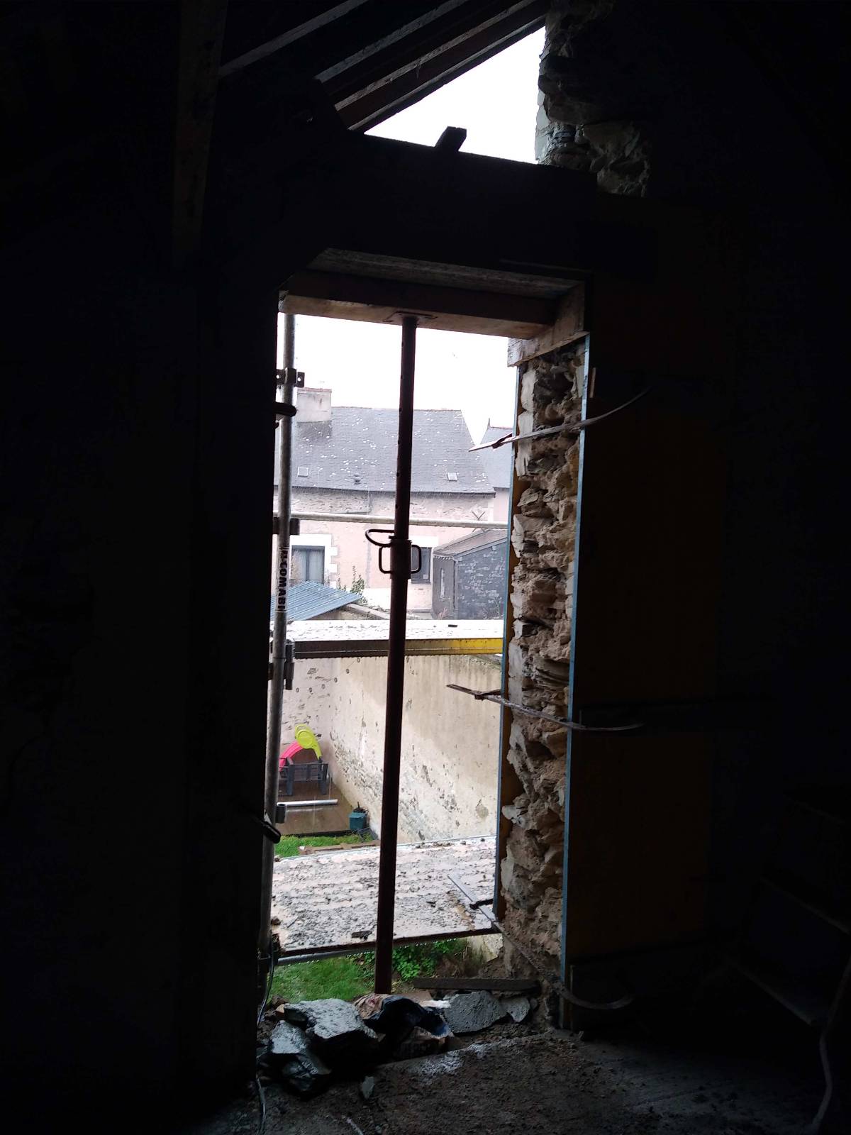 Création ouverture mur porteur Angers – Nouva Habitat